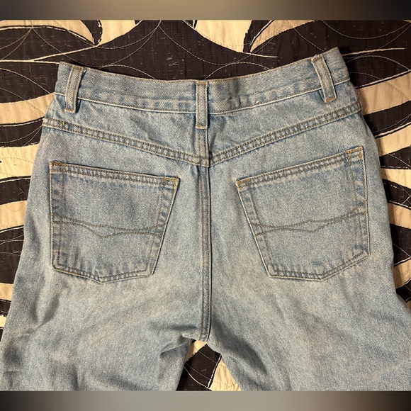 BUGLEBOY CO. VTG RARE 612 Slim Fit Light Wash Mom Jeans Vintage 90s Grunge Y2K - Picture 6 of 6